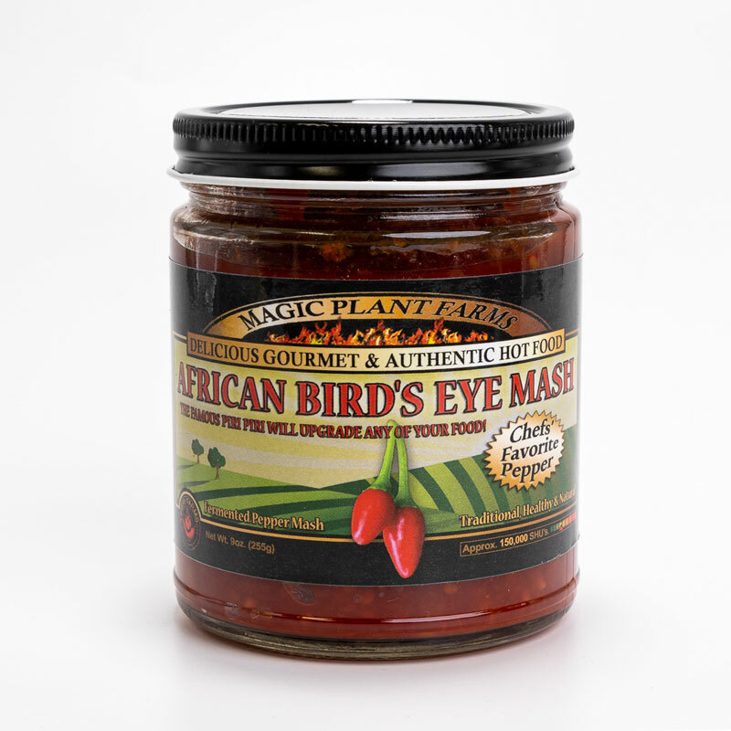 African Bird’s Eye Pepper Mash | Piri Piri (Peri Peri) Chili Pepper 100% Natural