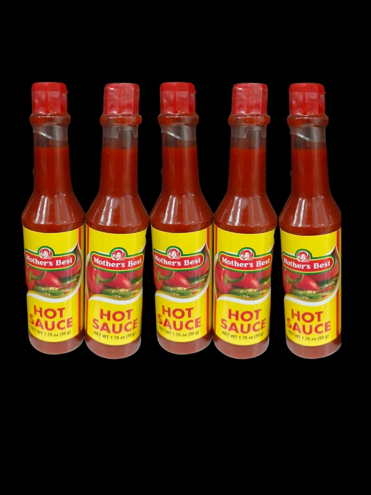 Mother’s Best Hot Sauce 1.76oz (lot of 5)
