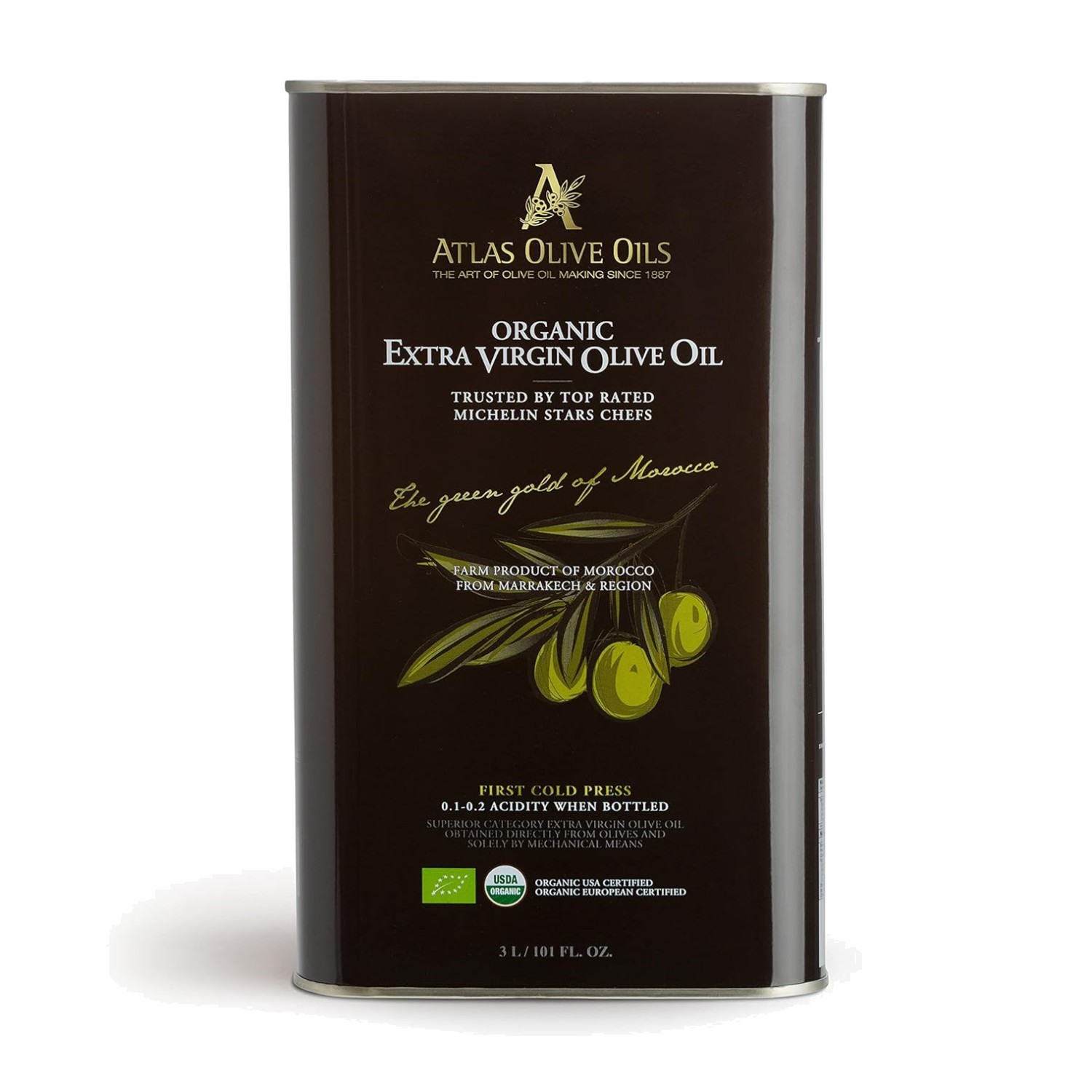 Single Family Farm Harvested – Fresh Moroccan Olive Oil