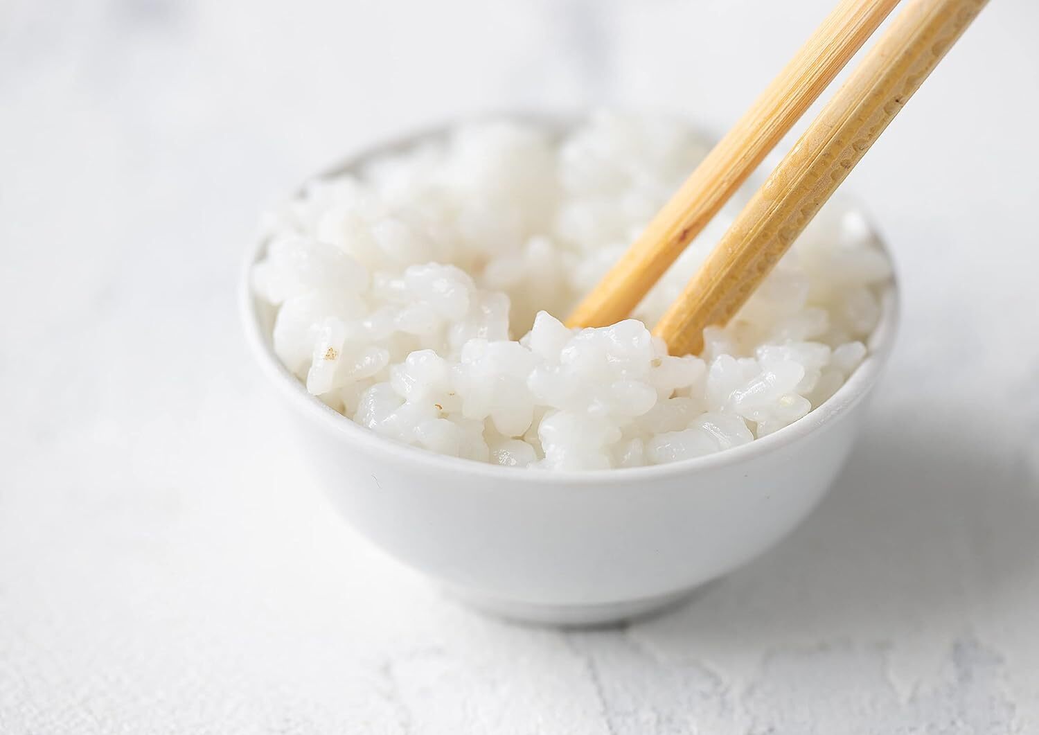 Organic Short Grain White Sushi Rice — Non-GMO Sticky Rice, Vegan, Easy to Cook