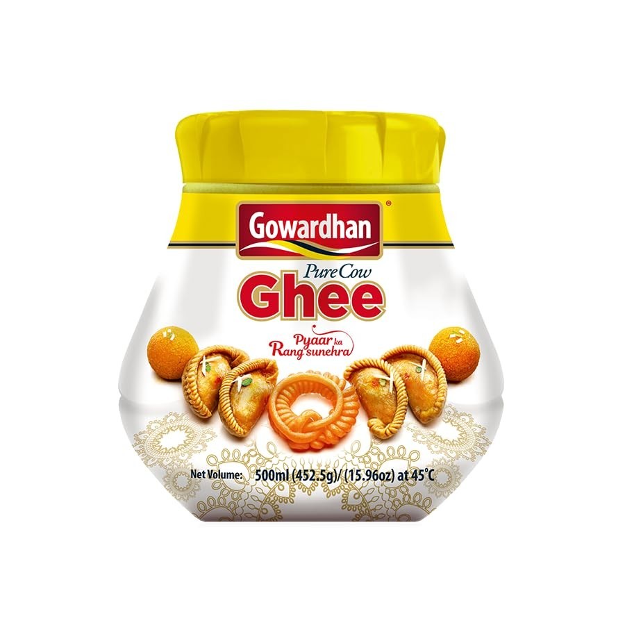Gowardhan Pure Cow Ghee Jar 500 Ml free ship
