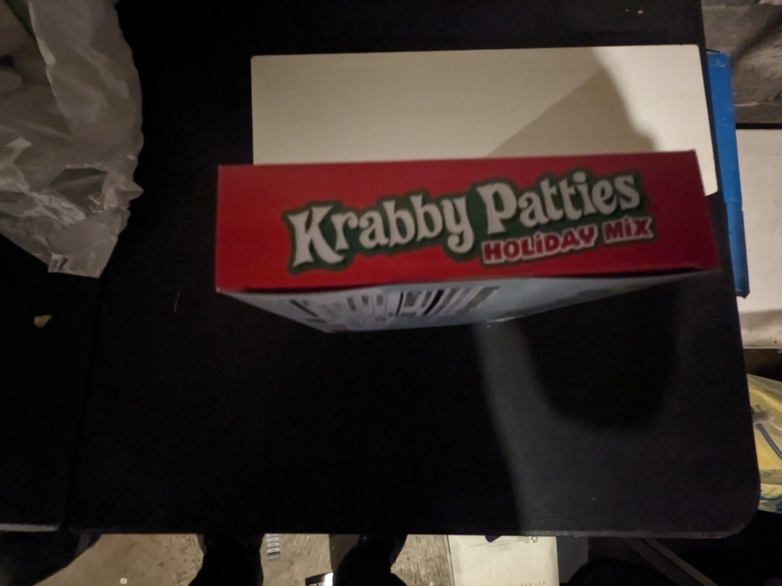Frankford Spongebob gummy krabby patties Holiday Mix Box Of 18 June 2026 Expired