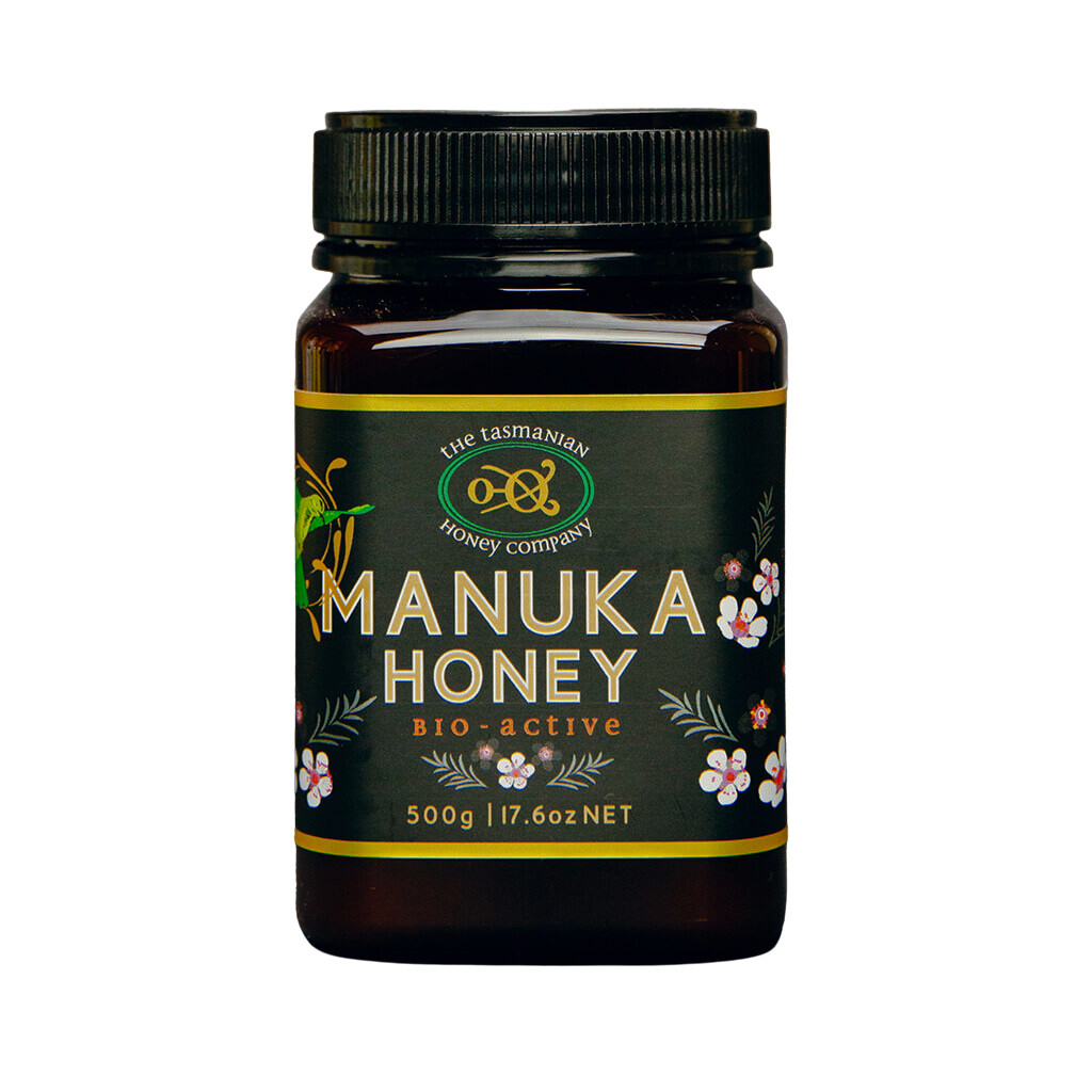 TASMANIAN MANUKA HONEY 500g/17.5 oz net (12 Pack)