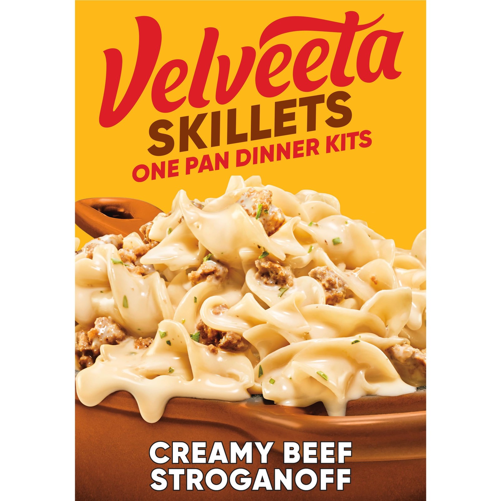 Velveeta Skillets Creamy Beef Stroganoff One Pan Dinner Kit, 11.6 Ounce