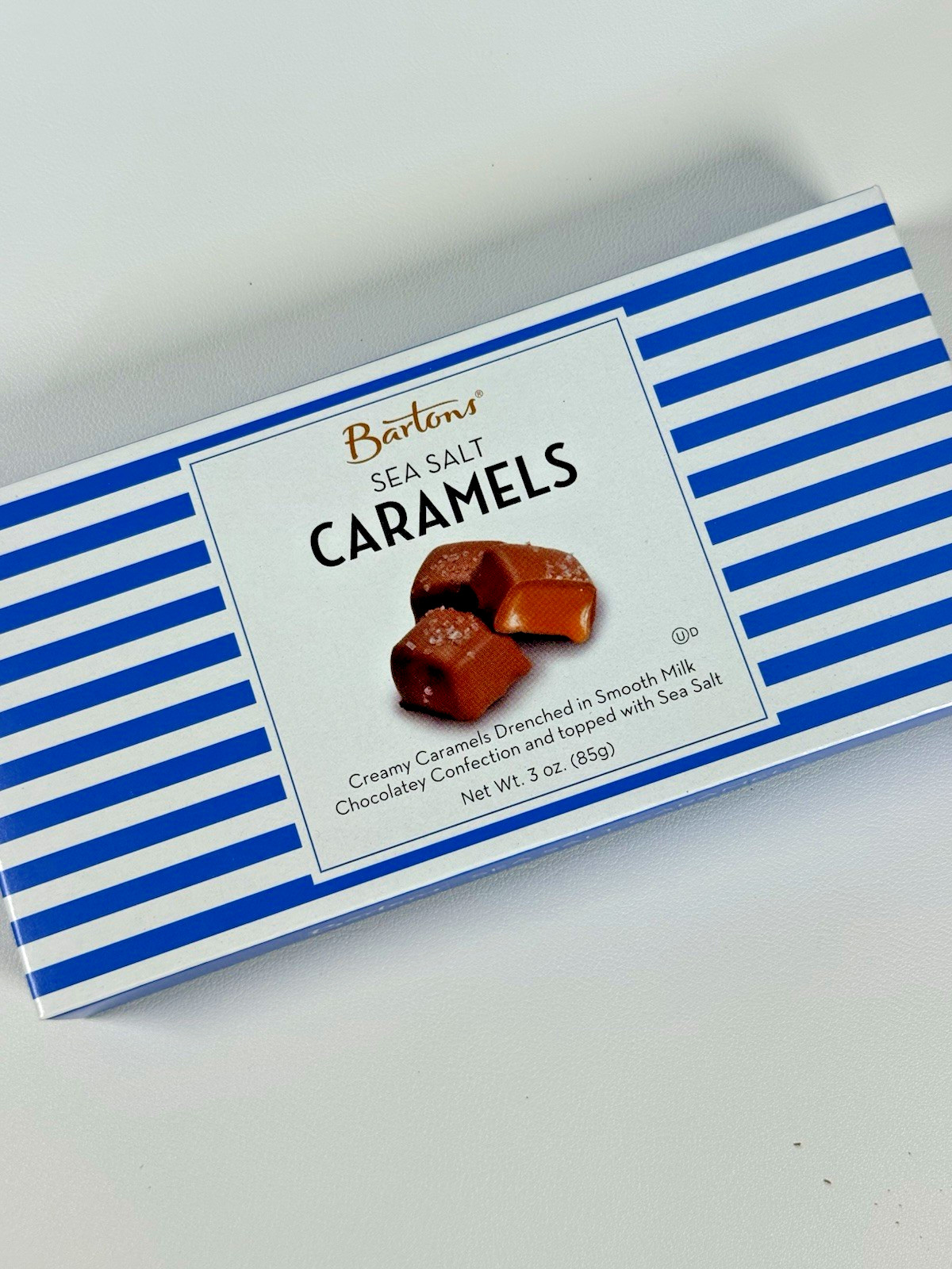 Barton’s Sea Salt Caramels Chocolate Candy Gift Box | Gourmet Treat