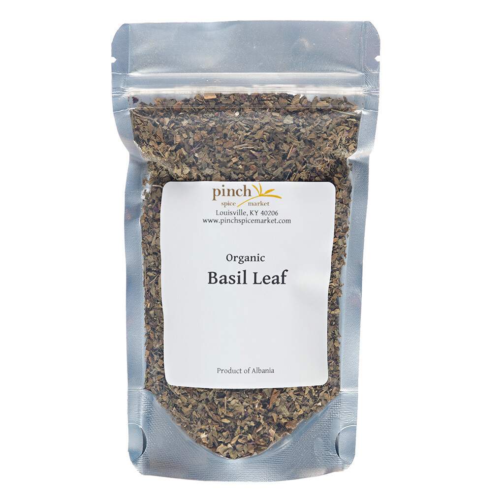 Organic Basil Leaf (Dried)