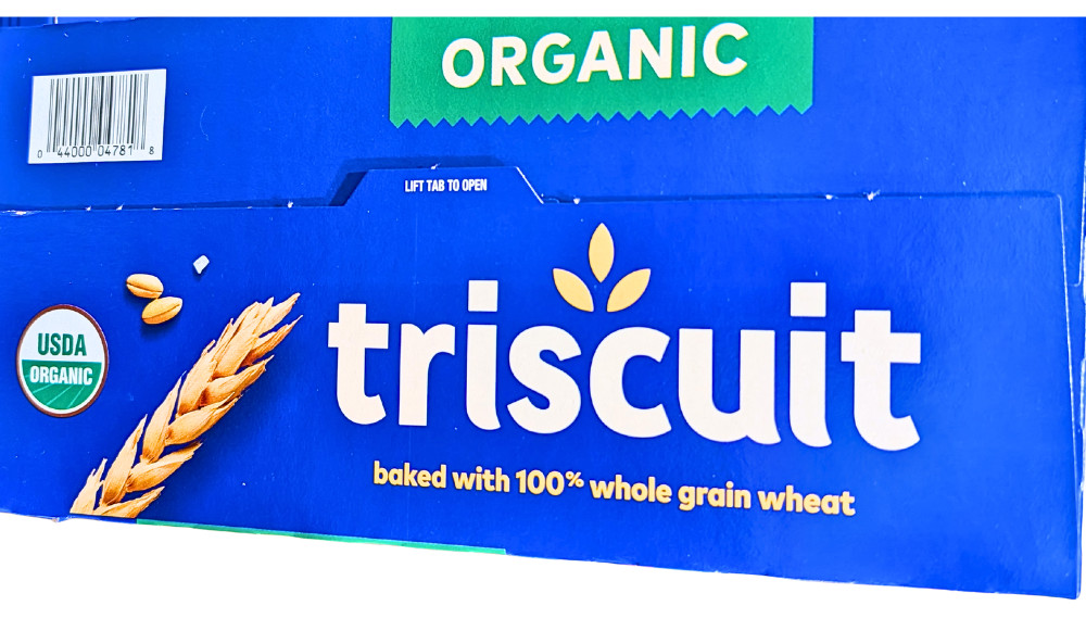 Nabisco Original Triscuit Organic Sea Salt 4×9 Ounce Box EXP 05/2026