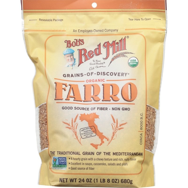 Bob’s Red Mill Organic Farro Grain 24 Oz free shipping
