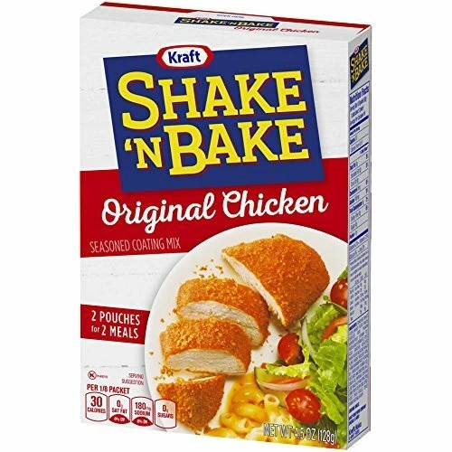 Shake ‘n Bake Original Chicken Seasoned Coating Mix (4.5 oz Box)