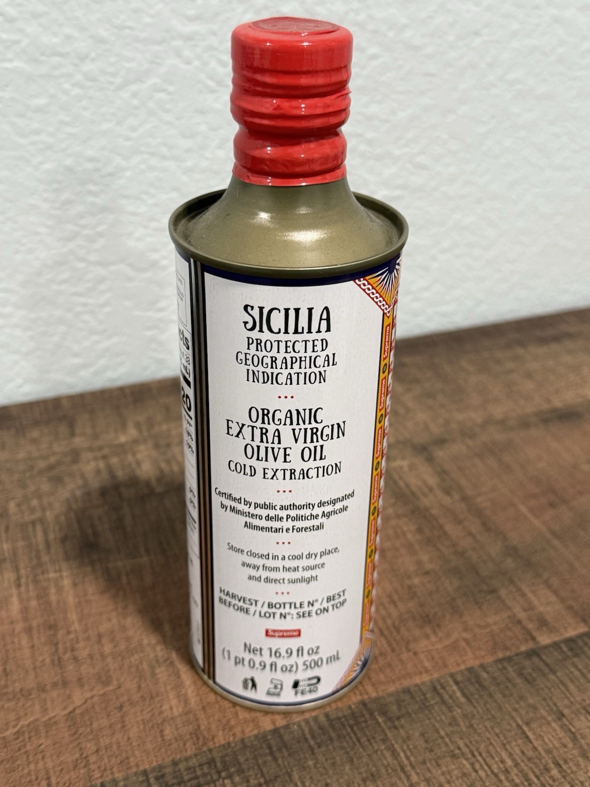 Supreme Barbera Olive Oil