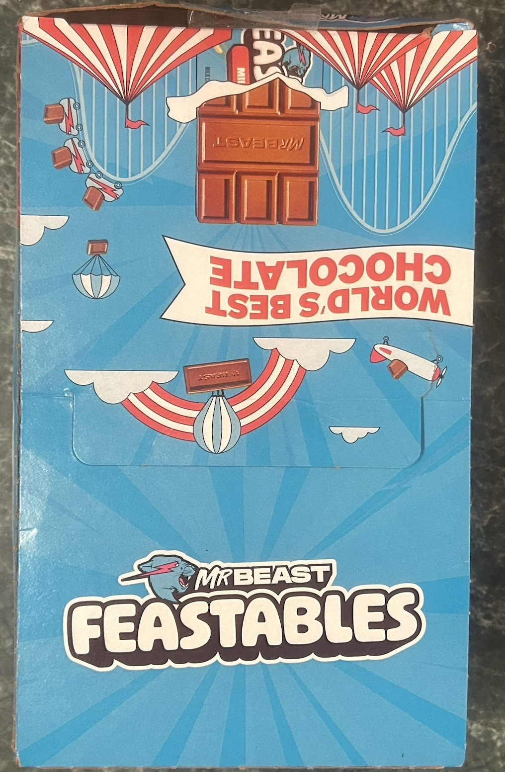 24-Feastables MrBeast World’s Best Milk Chocolate Crisp Rice Bars BB-09/04/26