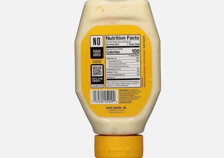 Duke’s Real Mayonnaise Squeeze Bottle, 18 Ounce (Pack of 1)