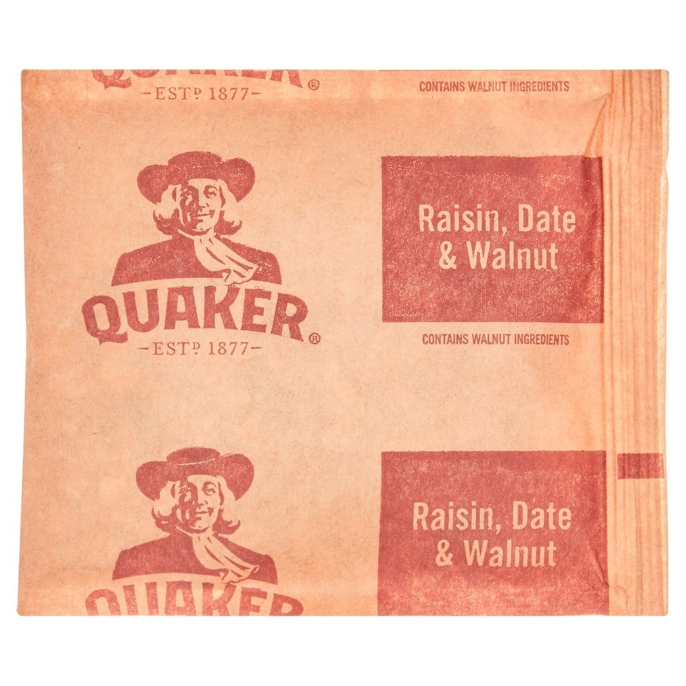 Instant Oatmeal Breakfast Packets with Raisins Dates & Walnuts Bulk 20 Pack