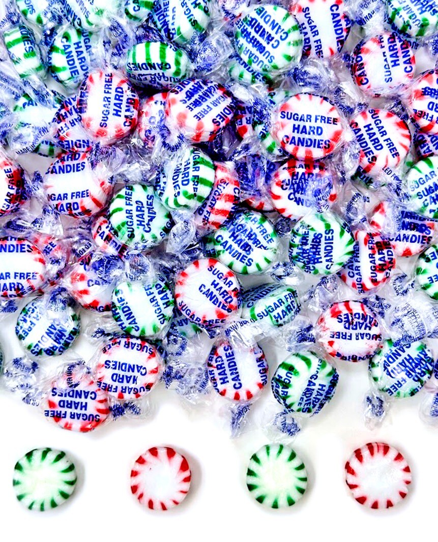 SweetGourmet Sugar-Free Christmas Mix Hard Candy | Individually Wrapped |