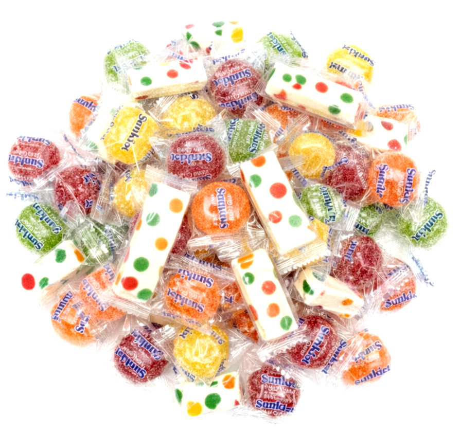 Jujubes Nougats & Sunkist Fruit Gems Bulk Candy Mix | 1~2 LB | Free Shipping!