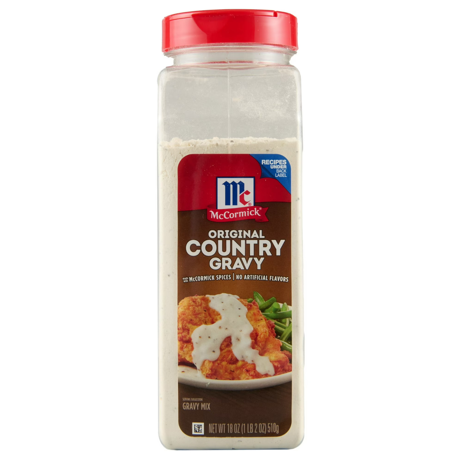 McCormick no artificial flavors country gravy mix, 18 Oz bottle FRESH