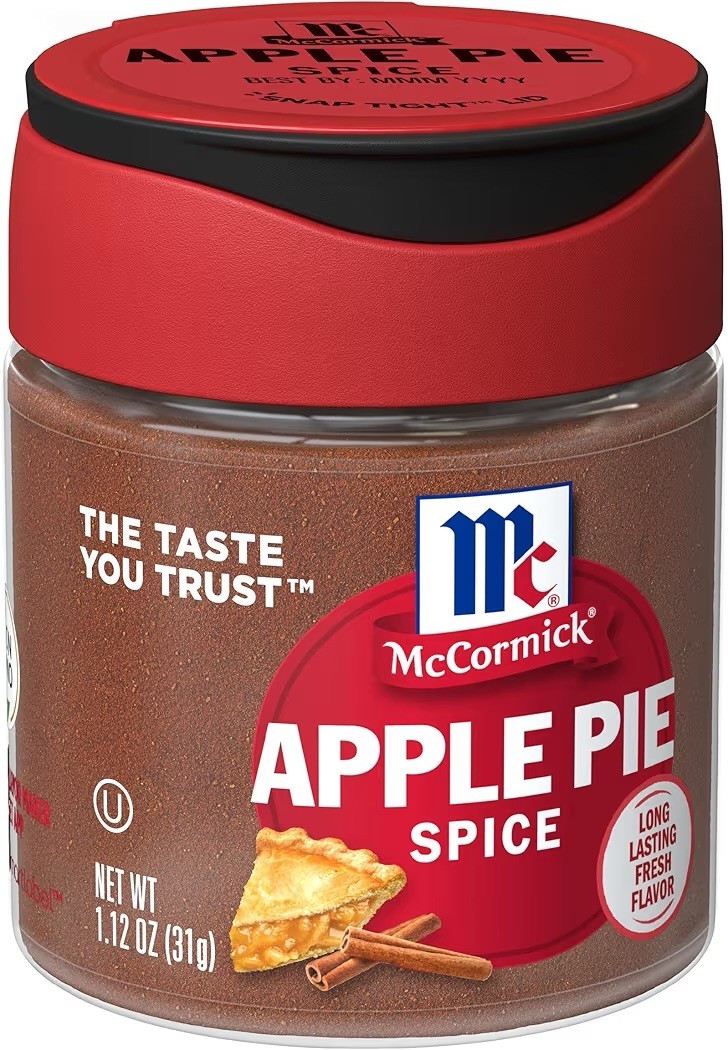 McCormick Apple Pie Spice Blend, 1.12 Oz Ideal For Coffee, Desserts & Breakfast