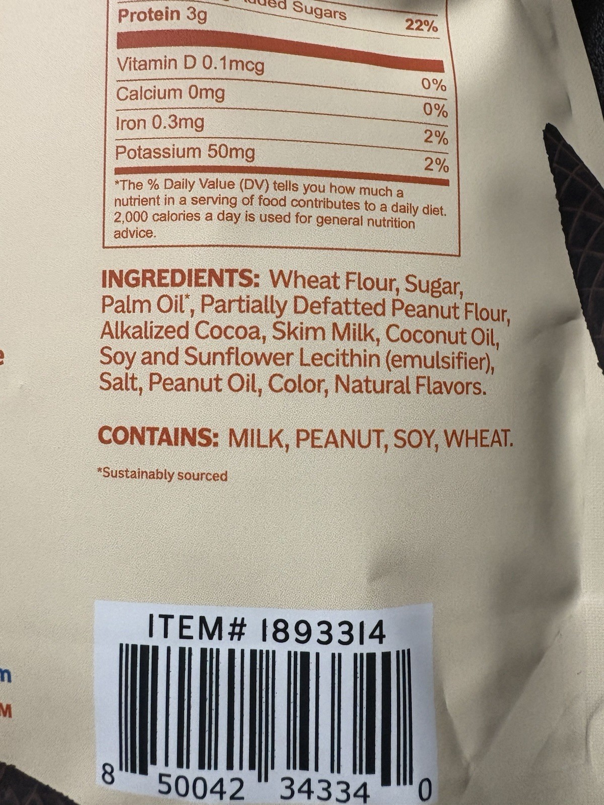 Muddy Bites Milk Chocolate Waffle Cone Snacks 12.5 Ounce Bag Exp 5/24/2026