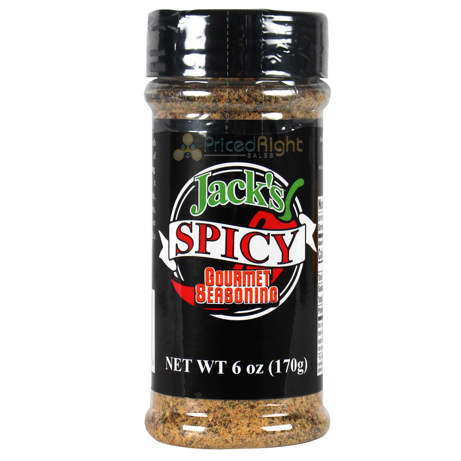 Jacks Gourmet Seasoning Spicy All Purpose Special Blend 6 oz Bottle
