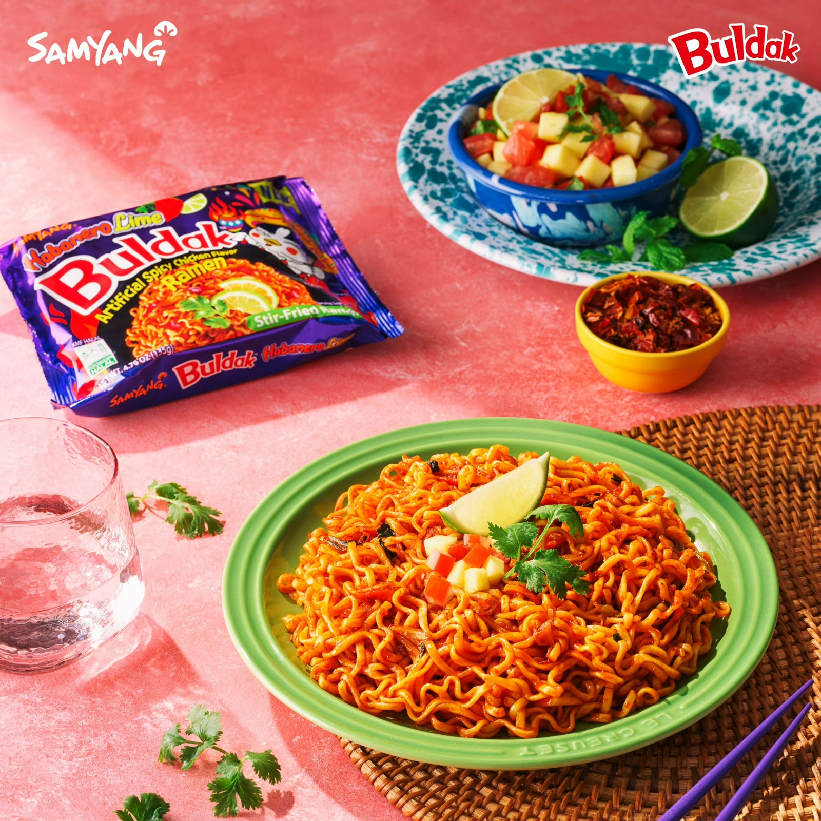 SAMYANG BULDAK HABANERO LIME RAMEN 5-pack @