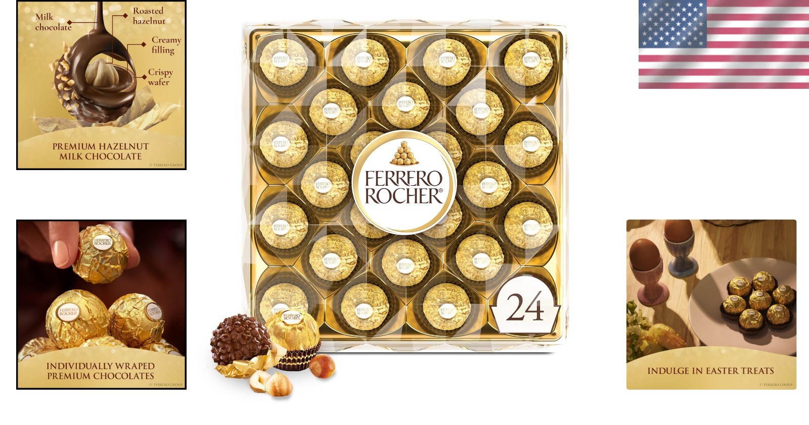 Kosher Gourmet Hazelnut Chocolate Gift Box – Perfect for All Ages & Occasions