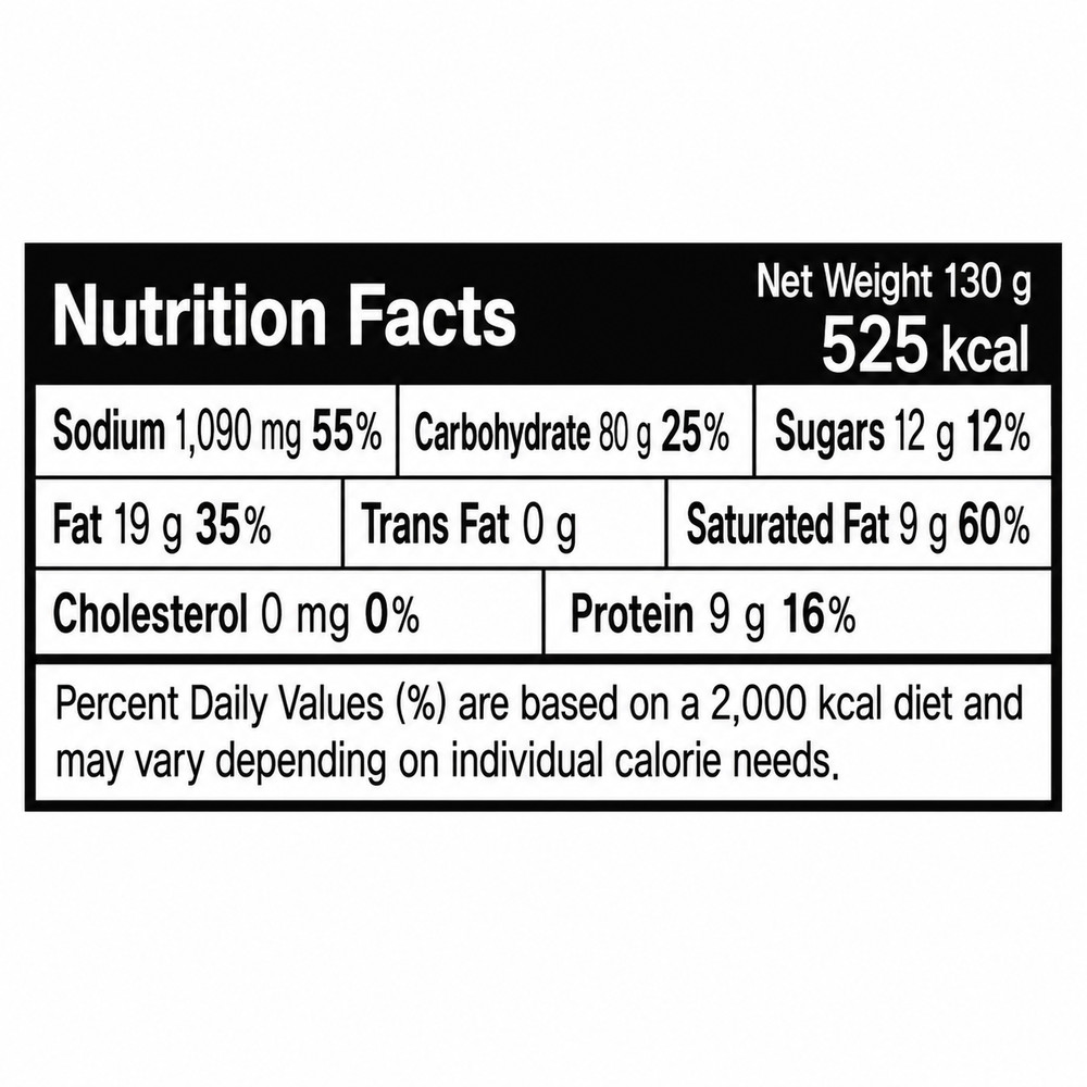 Paldo Bibim Men Spicy Cold Noodles x 5 Packs / K-Food