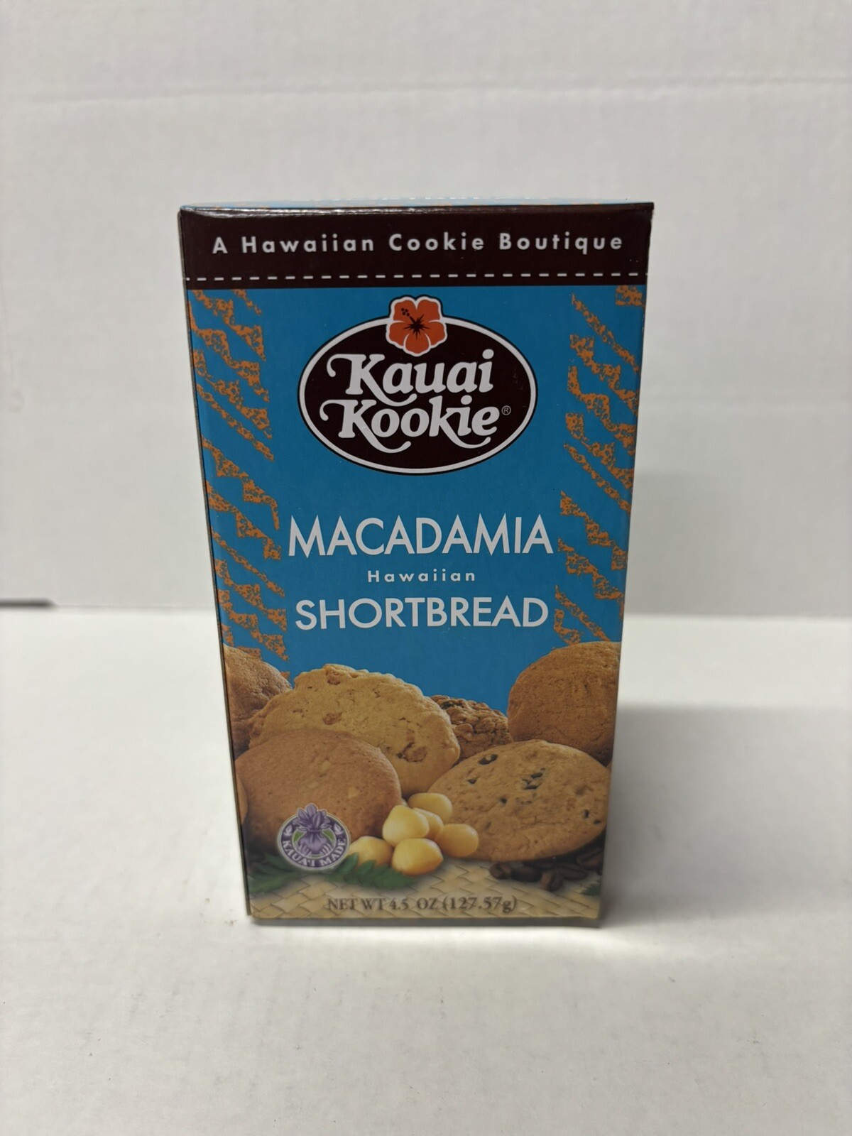 Kauai Kookie Homestyle Macadamia Cookie and Shortbread 6 Pack Box Variety