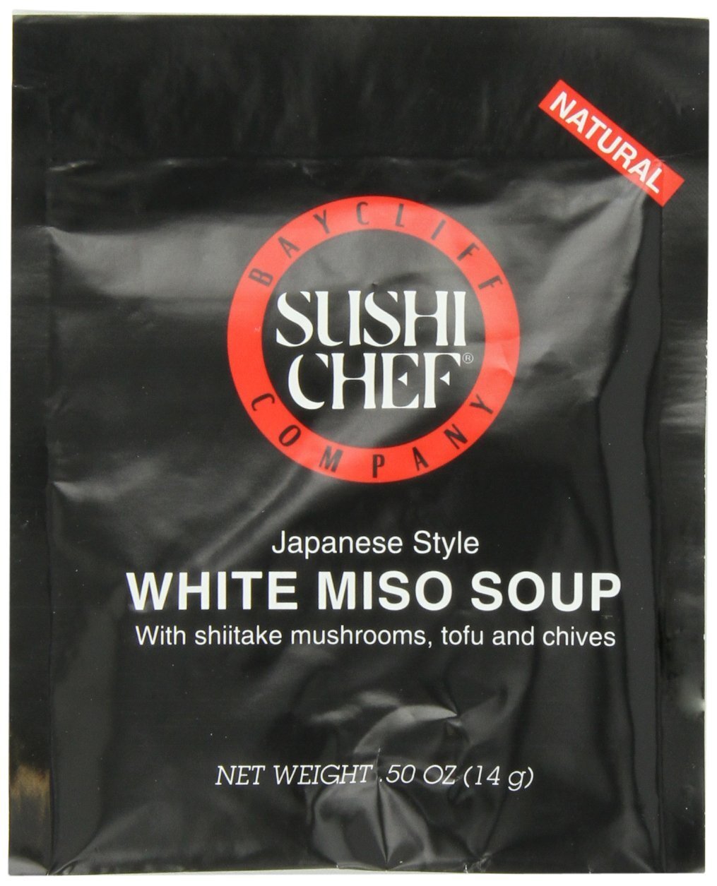 Sushi Chef White Miso Soup- Case of 12 Packets of Dry Mix