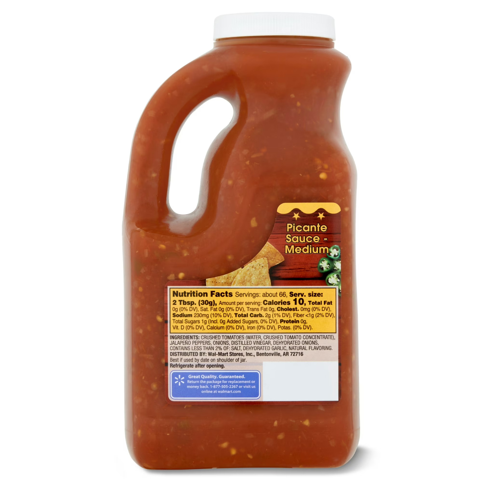 Great Value Medium Picante Sauce, 70 oz…