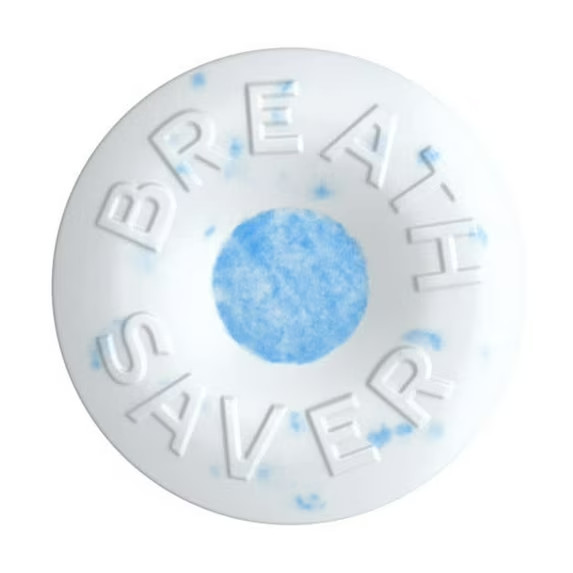 Breath Savers Peppermint Flavored Sugar Free Breath Mints, Rolls 0.75 oz 8 Count