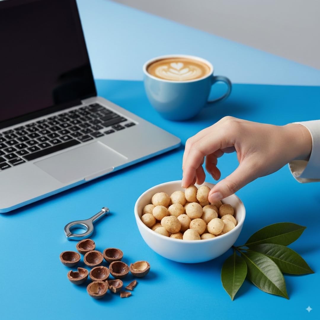 Golden Crunch In-Shell Macadamias 225g – Premium Australian Macadamia Nuts wi…