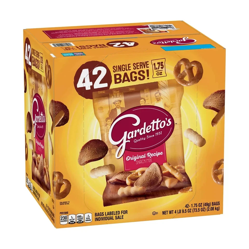 Gardetto’s Original Recipe Snack Mix (1.75 oz., 42 ct.) Great Price