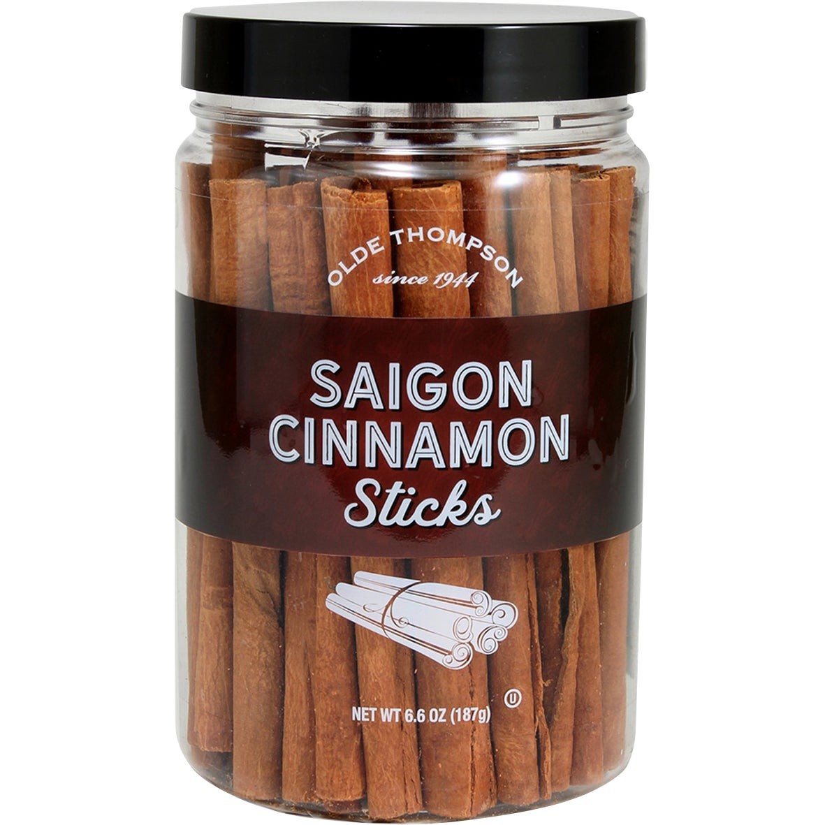Olde Thompson Saigon Cinnamon Sticks 6.6oz Rich Aroma Kosher Fresh Deeper Flavor