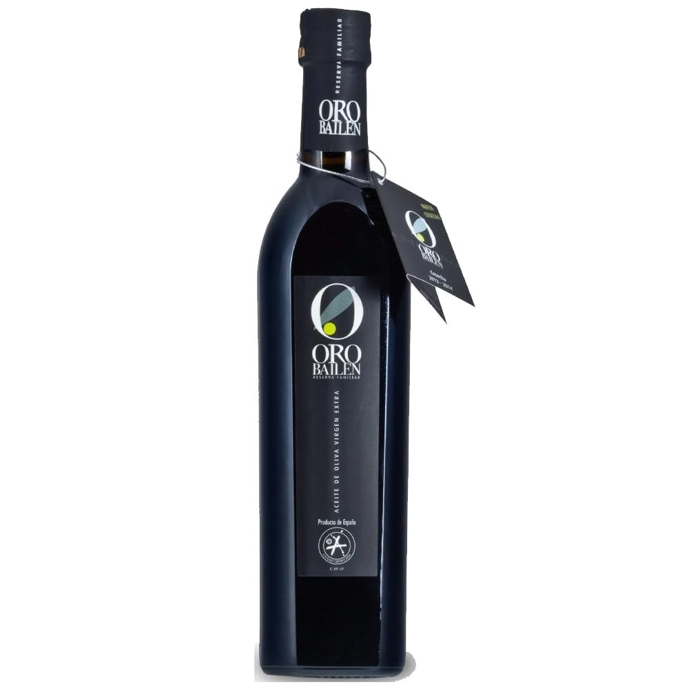 Oro Bailen Reserva Familiar Picual Cold 17 Fl Oz (Pack of 1), Greenish-gold