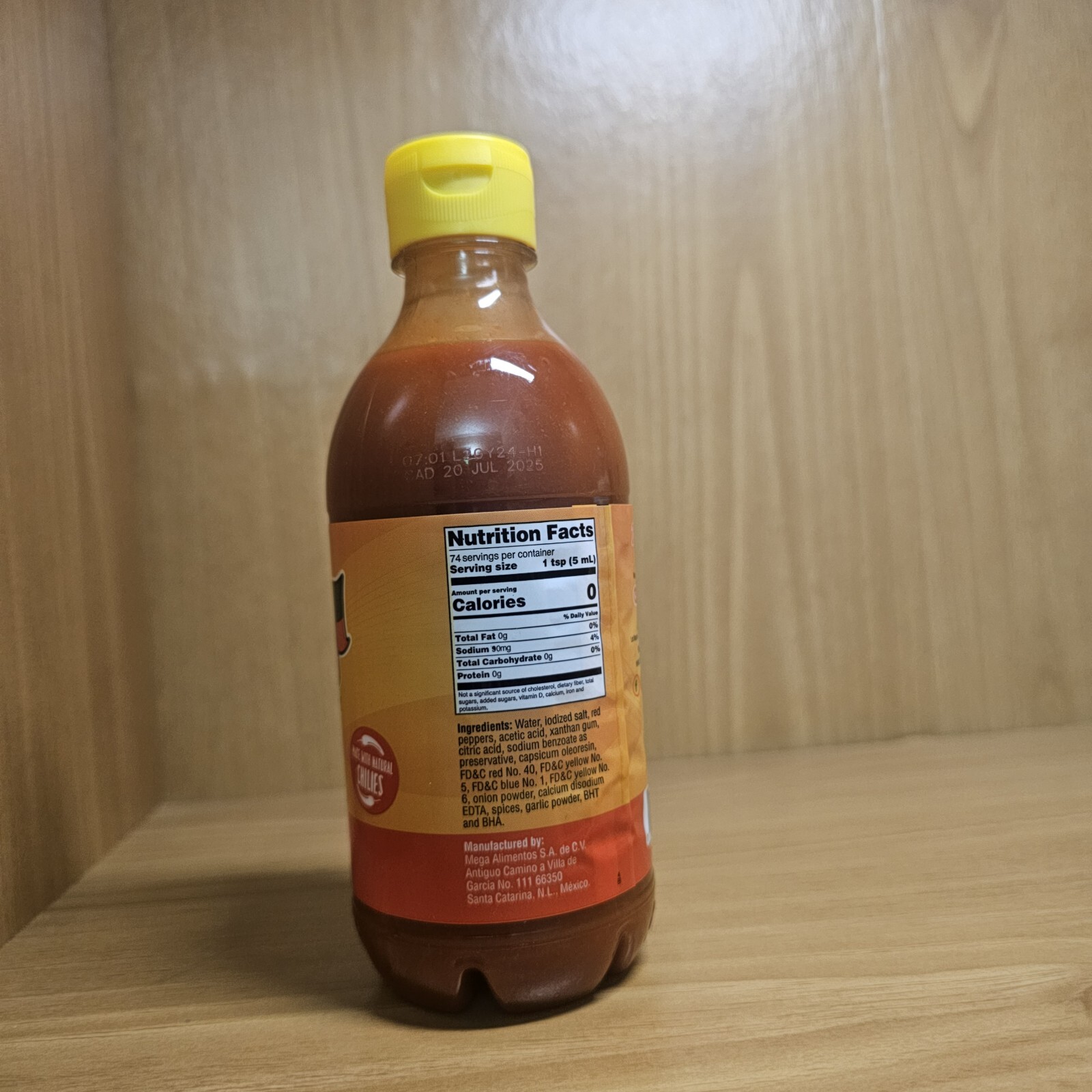 la botanera ¡La Mera ,Mera! Original hot sauce . 12.5 Fl Oz(370 ml)