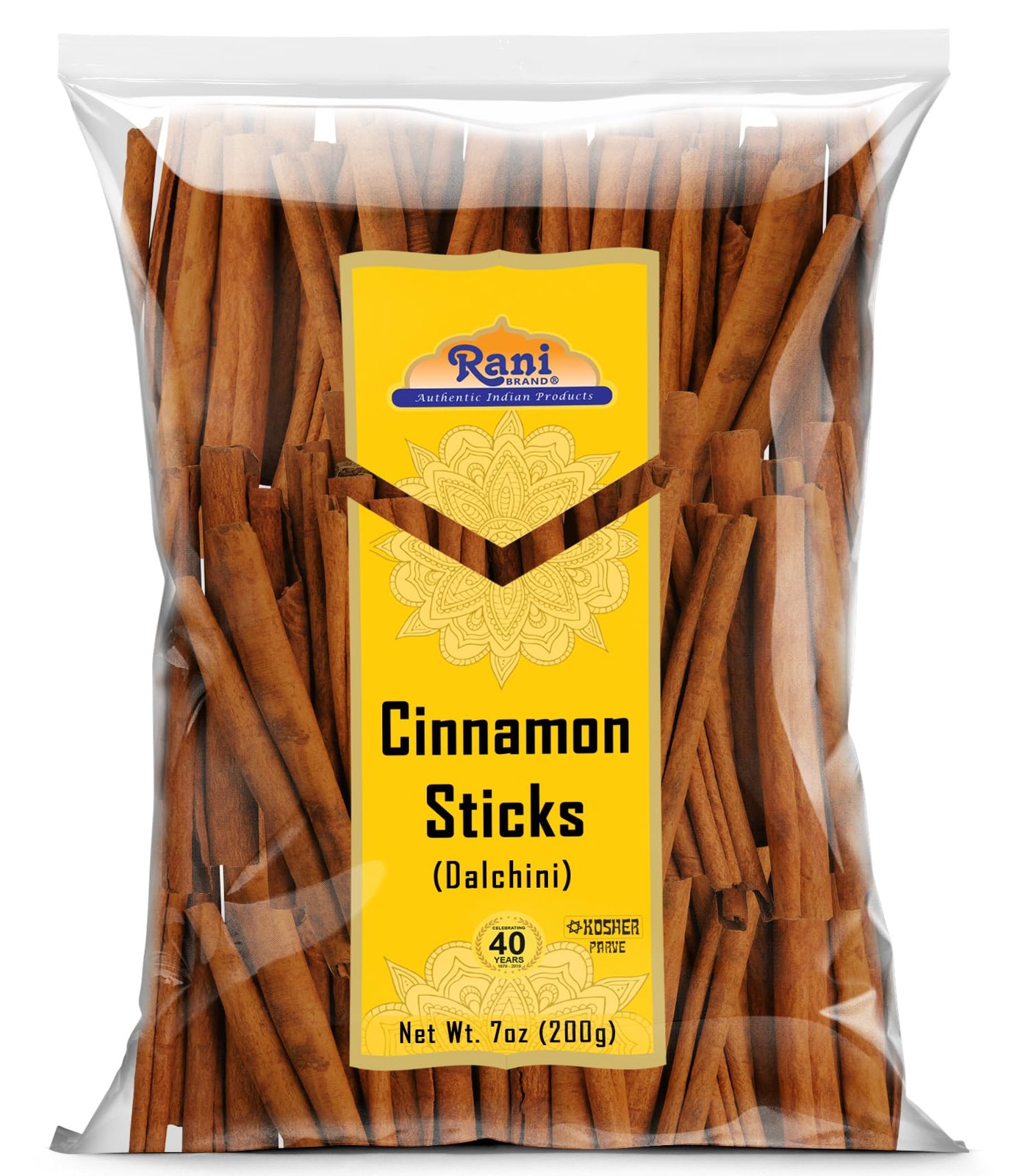 Rani Cinnamon Sticks 7oz (200g) – 36-44 – Strong 7 Ounce (Pack of 1)