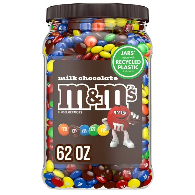 M&M’S Milk Chocolate Candy, 62 oz. Free and Fast Shipping