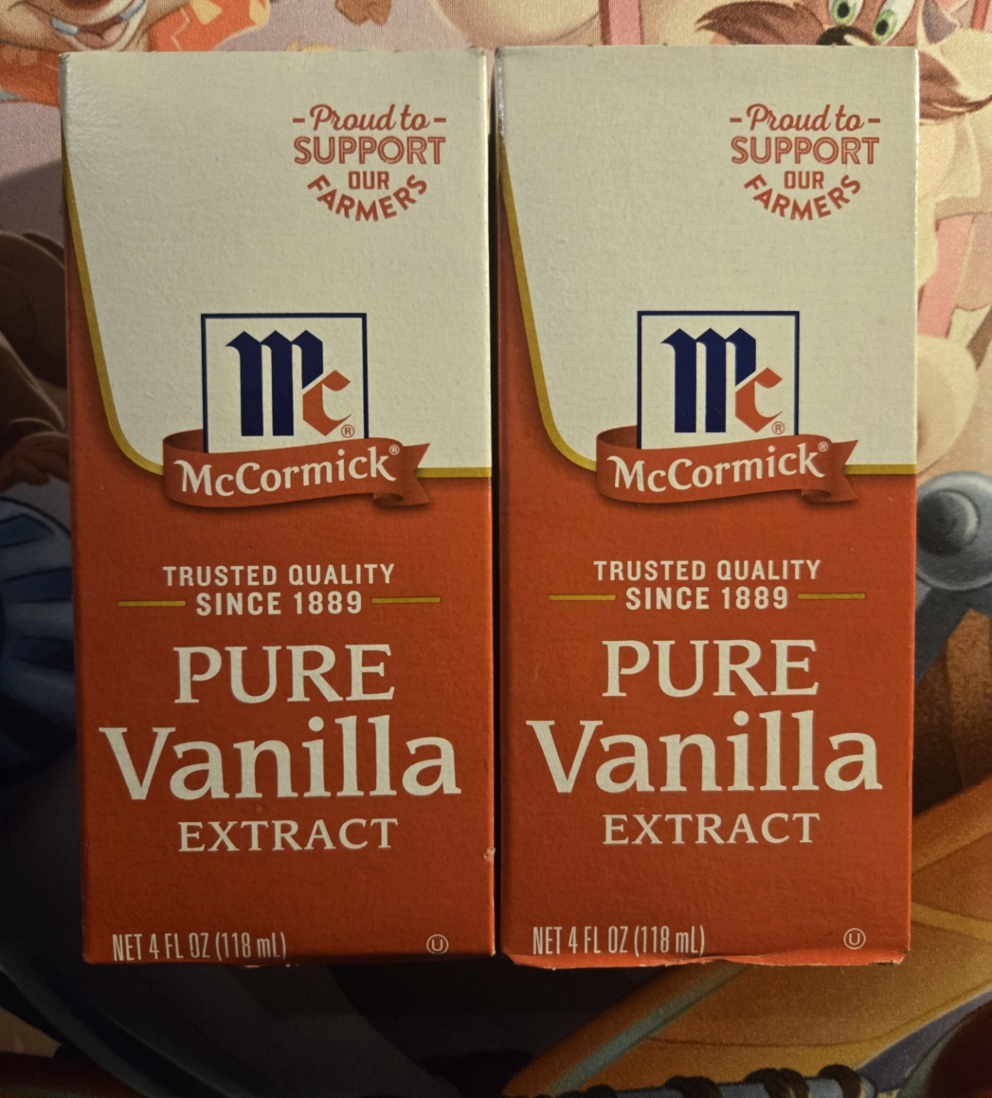 McCormick All Natural Pure Vanilla Extract 4 FL OZ (2 PACK)