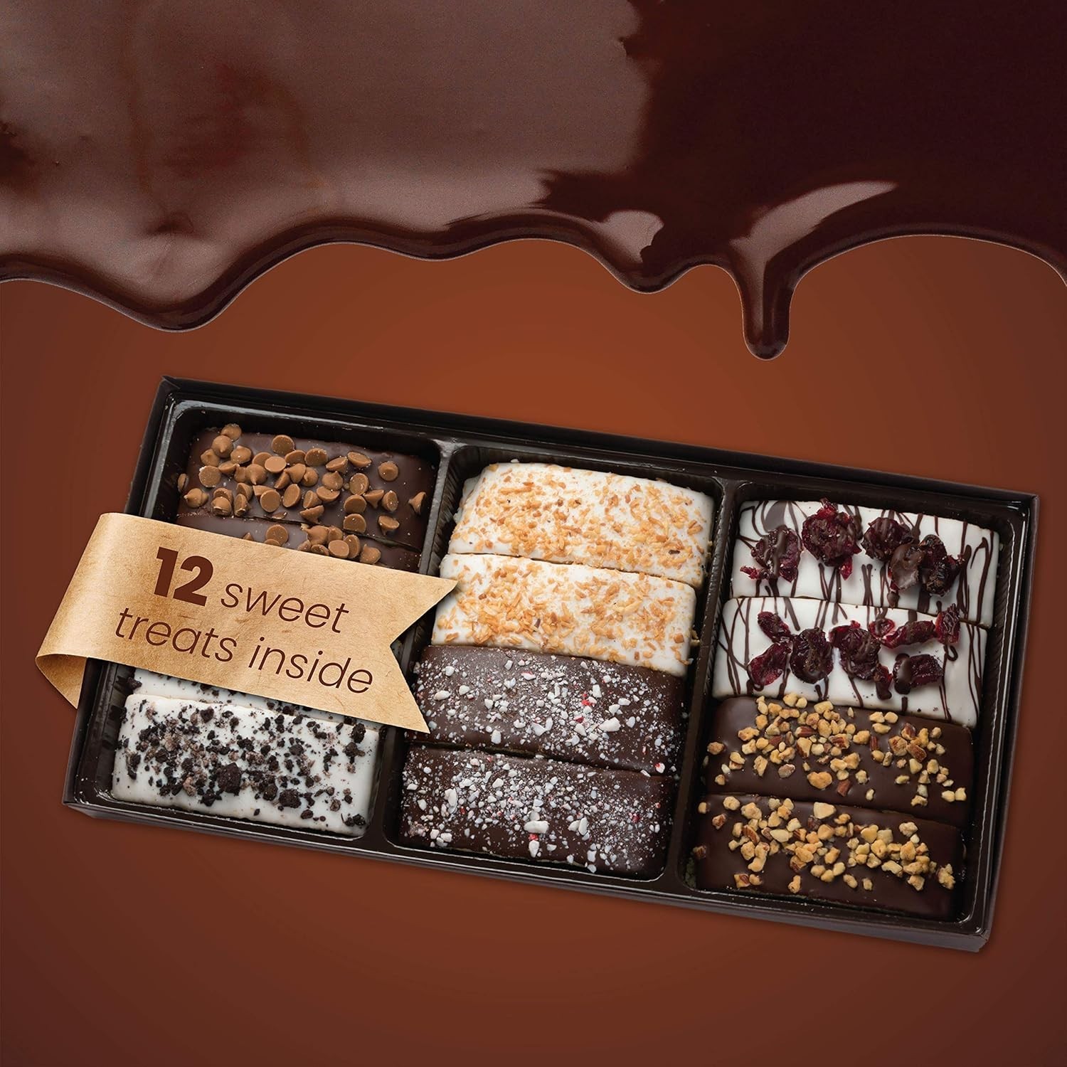 Indulgent Chocolate Biscotti Box – Perfect Gourmet Gift for Every Celebration
