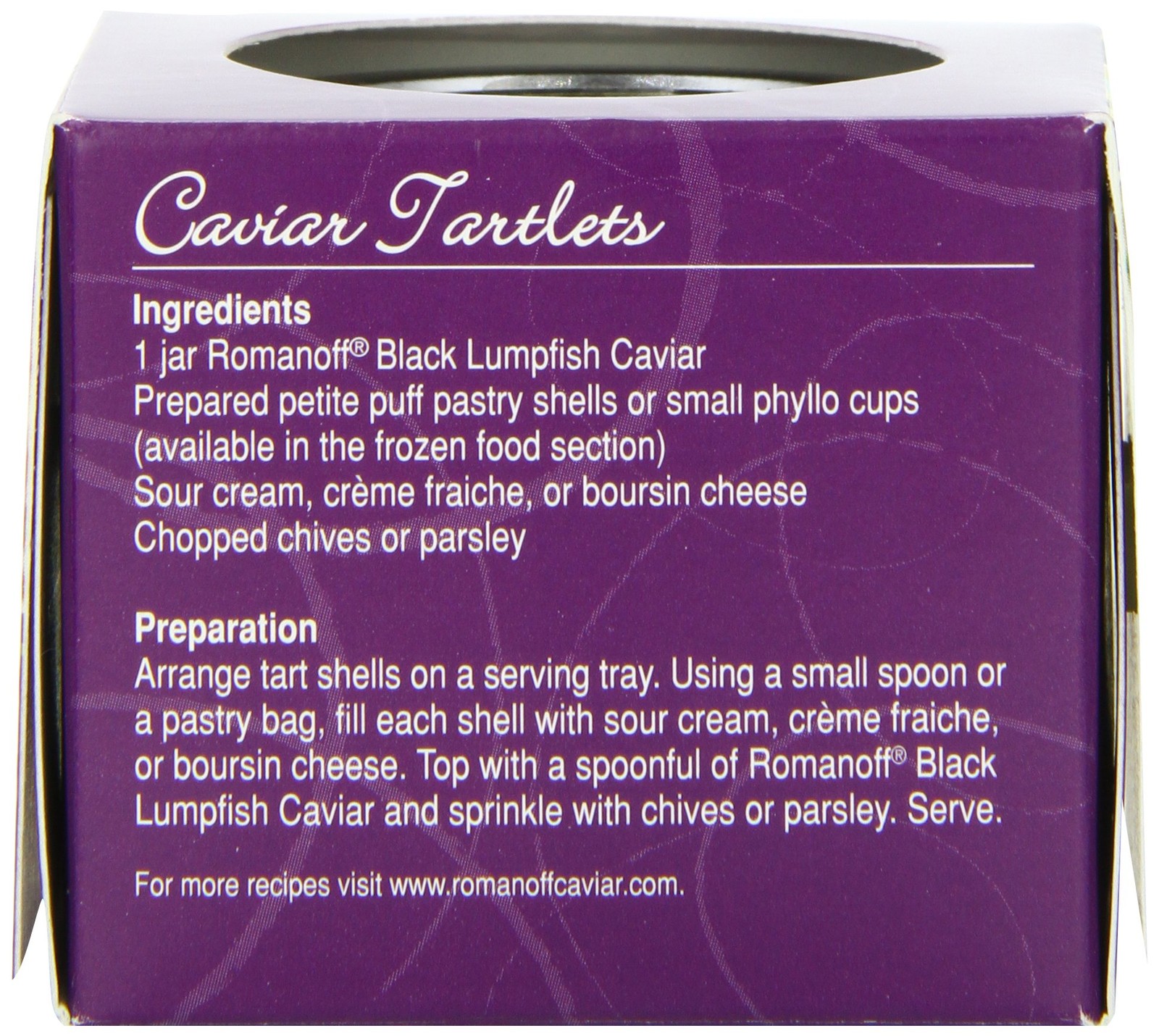 Caviar Black Lumpfish, 2 oz, Whole