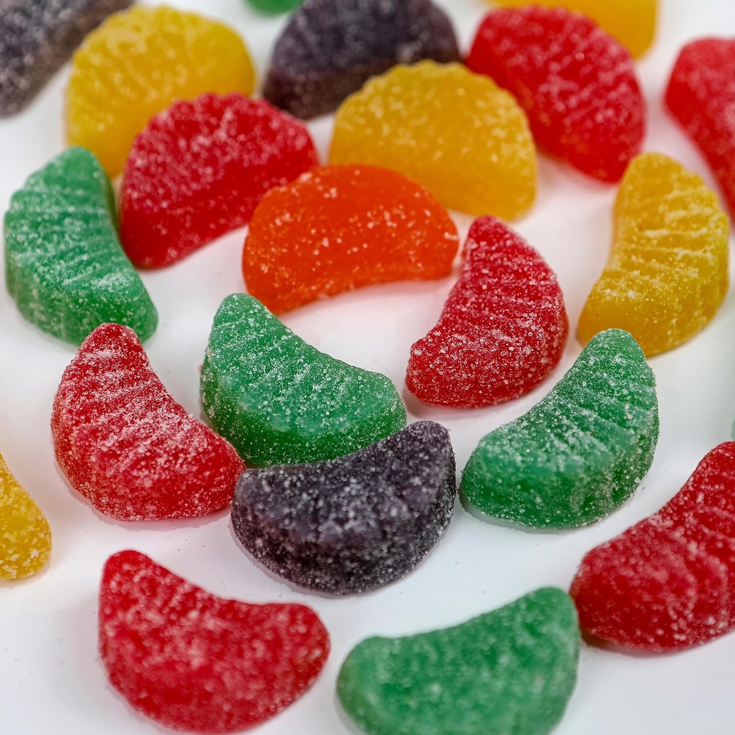 Assorted Slice Wedges Fruit Gummy Candy, 2 LB – Chewy Delight for Every Occasion