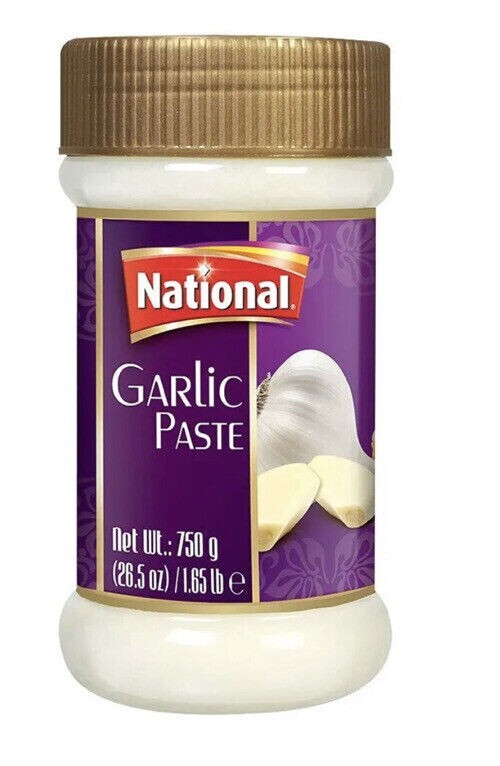 National Foods Garlic Paste Dip Sauce Food 28 oz Freshly Grinded Taste Enhancer