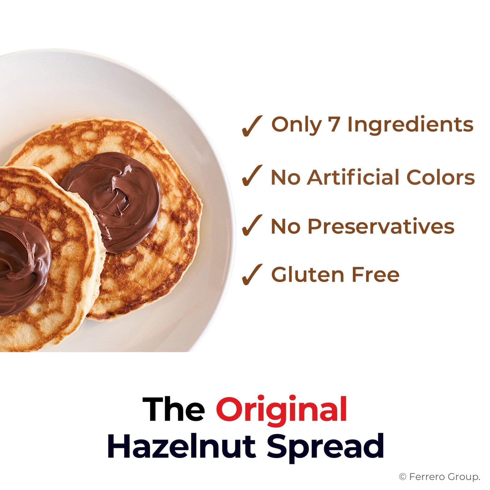 Nutella Hazelnut Spread with Cocoa – Creamy Breakfast Favorite, 13 oz Jar