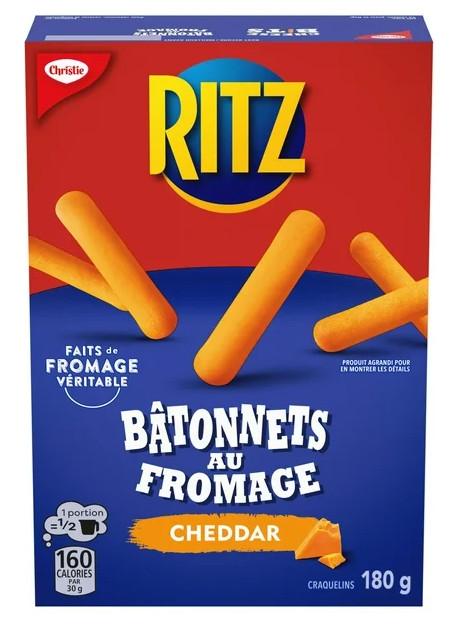 Ritz Cheese Bits Crackers, 180g (4 Pack)