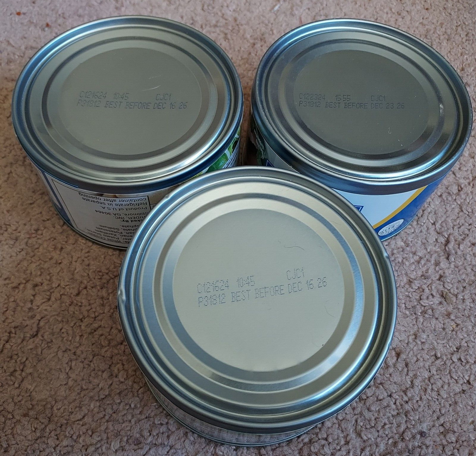 14 LARGE 12.5 oz cans Crider Premium Cooked Chunk White Chicken in Water