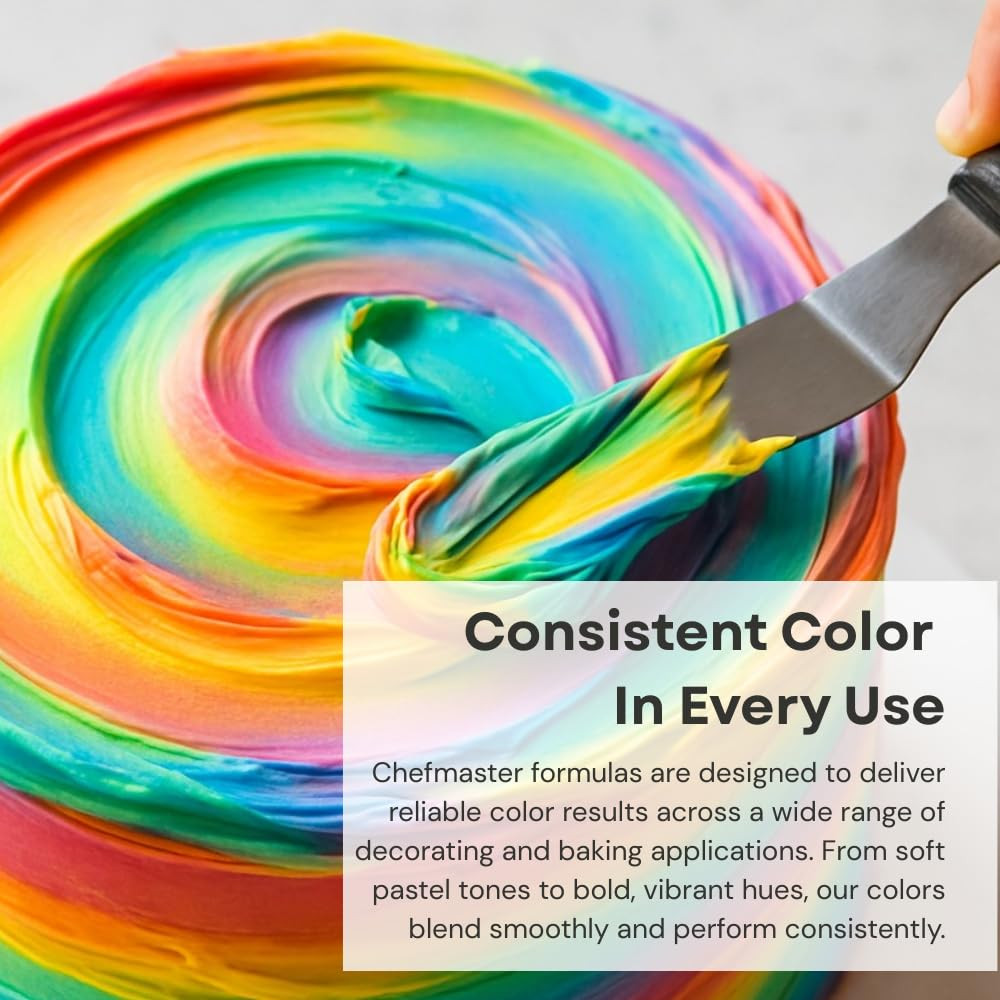 Chefmaster Liqua-Gel® Food Coloring | Royalty Blue | Red 3-Free | Professional B