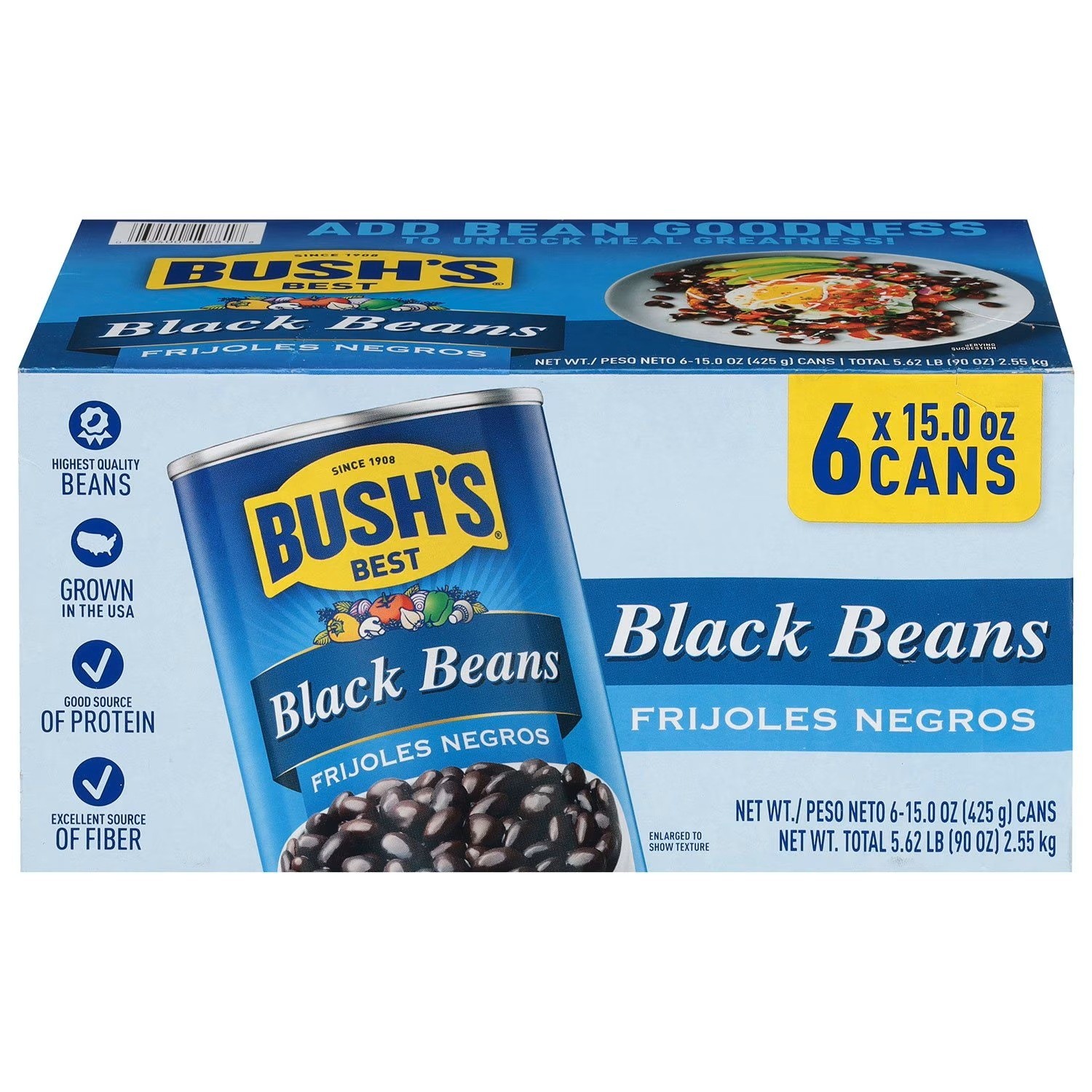 Buch’s Black Beans 15 oz., 6 pk Great Price Free Shipping