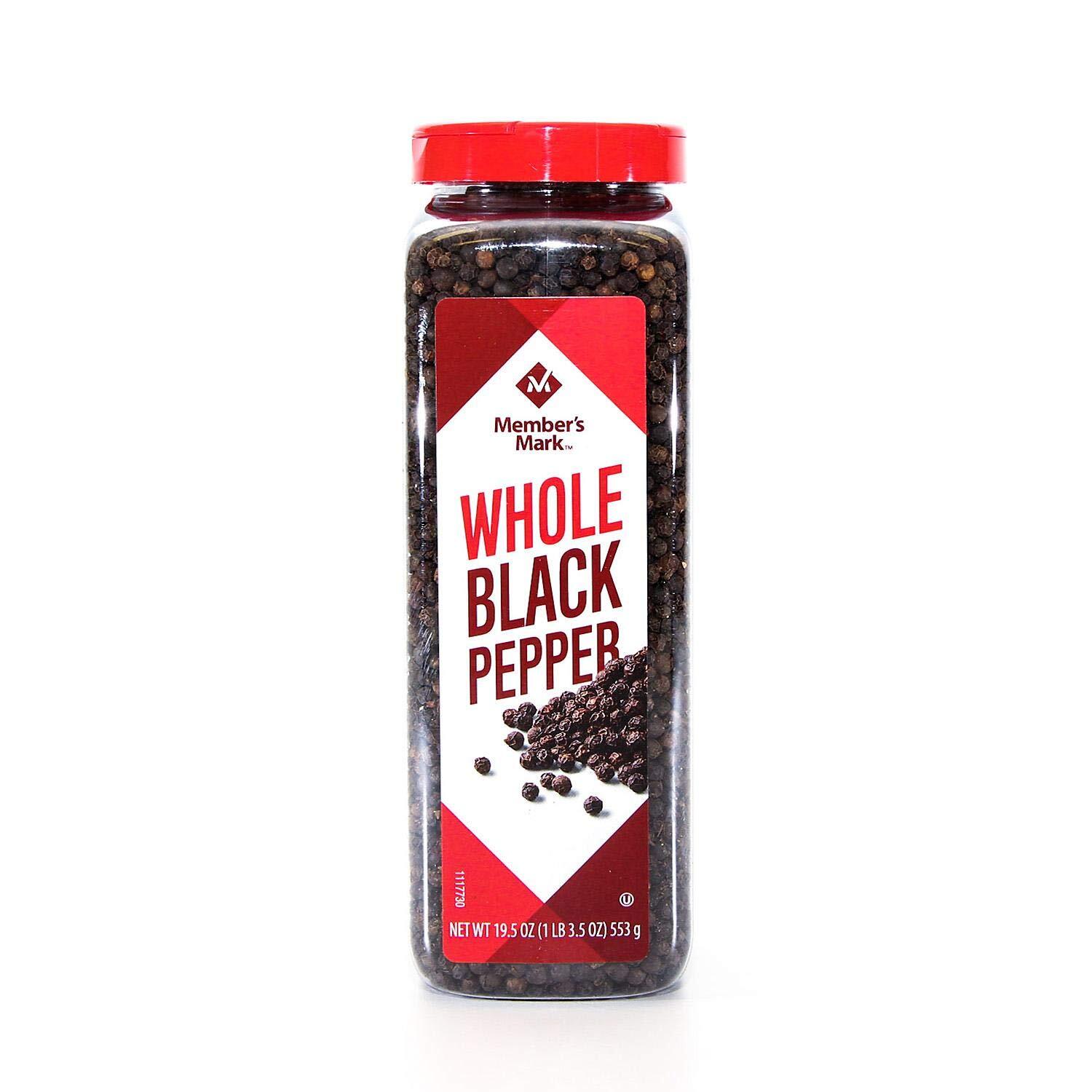 Member’s Mark Whole Black Peppercorns by Tone’s 19.5 oz. A1
