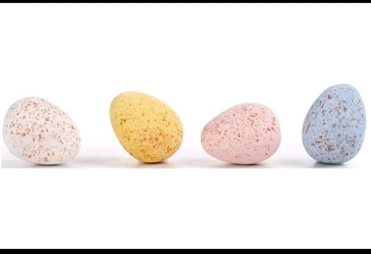 CADBURY Mini Eggs 42 oz (1191g) 2 lb Expr-6/27 Milk Chocolate Crisp Sugar Shell