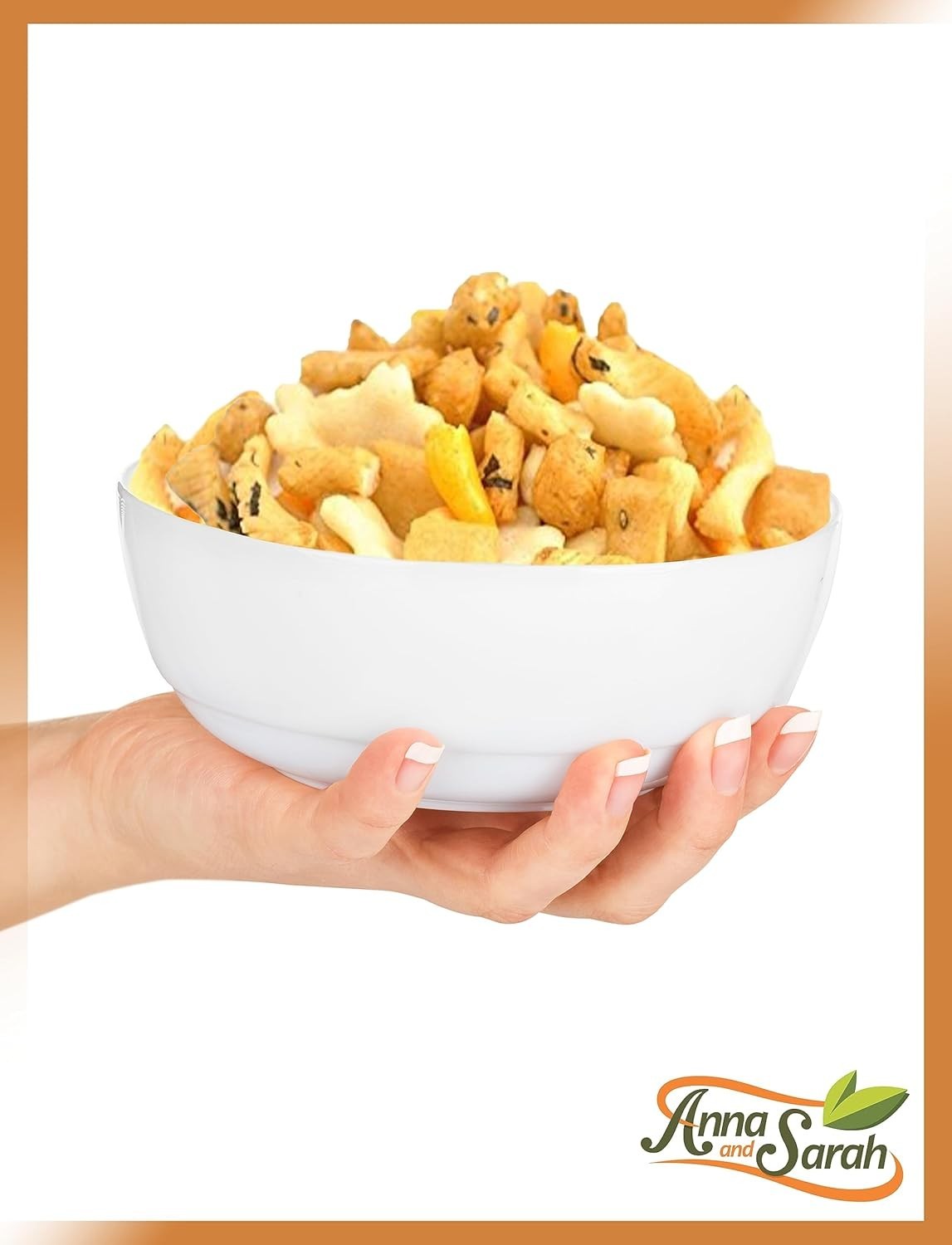 Oriental Rice Crackers in Resealable Bag Gluten-Free Snack 2 Lbs